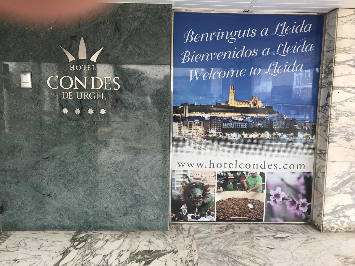 Hotel Condes De Urgel 莱里达 外观 照片